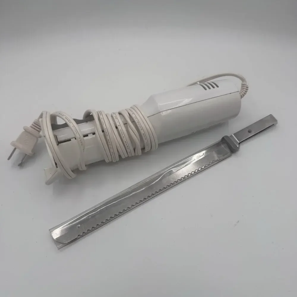 Black & Decker Slice Right EK300 Electric Carving Knife In Box Tested/Works